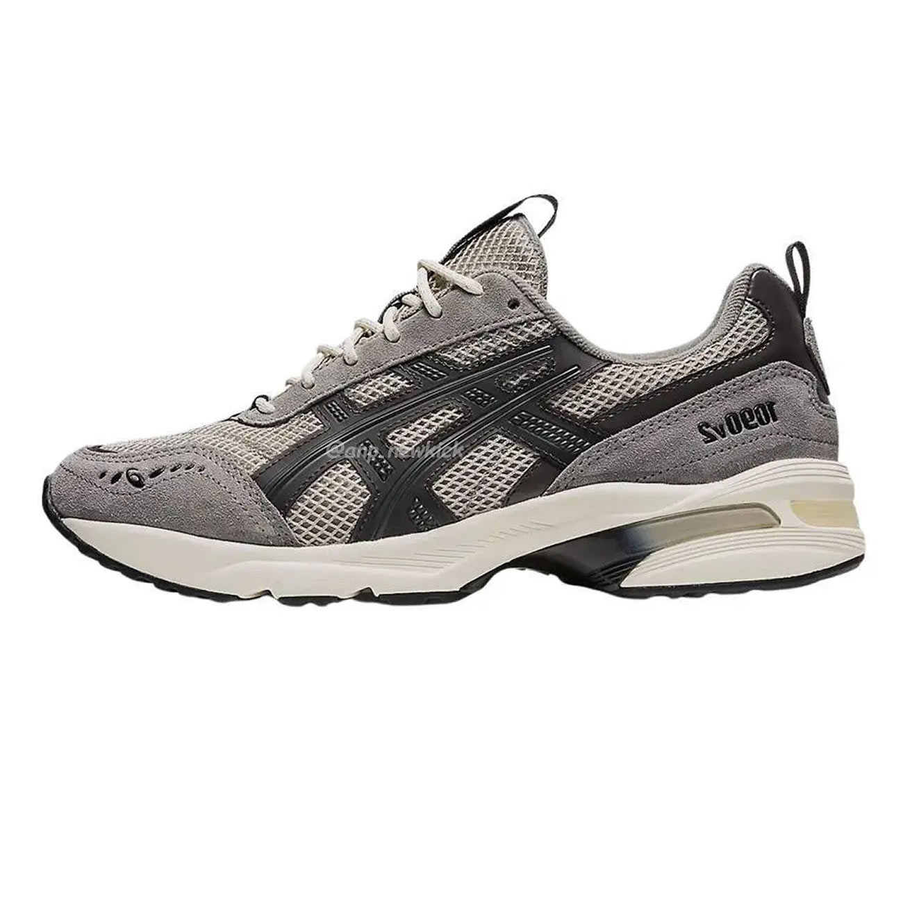 Asics Gel 1090 Grey Beige Birch French Blue White Sage Silver Cream Brown Silver Cream Gray Blue (14) - newkick.vip